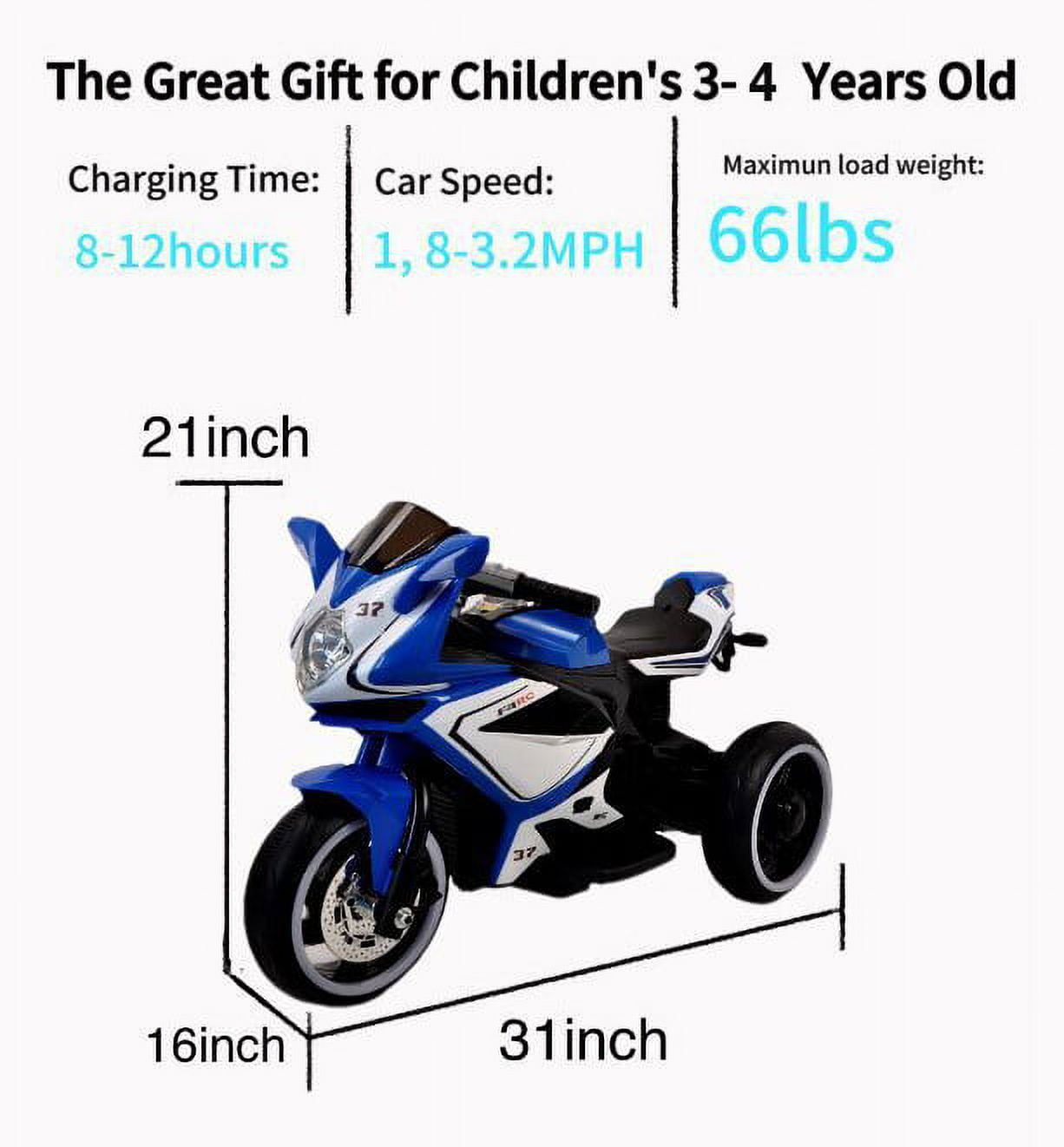 6V Kids Electric motorcycle/ Small Kids toys motorcycle/Kids electric car/electric ride on motorcycle for 3-4 years boys