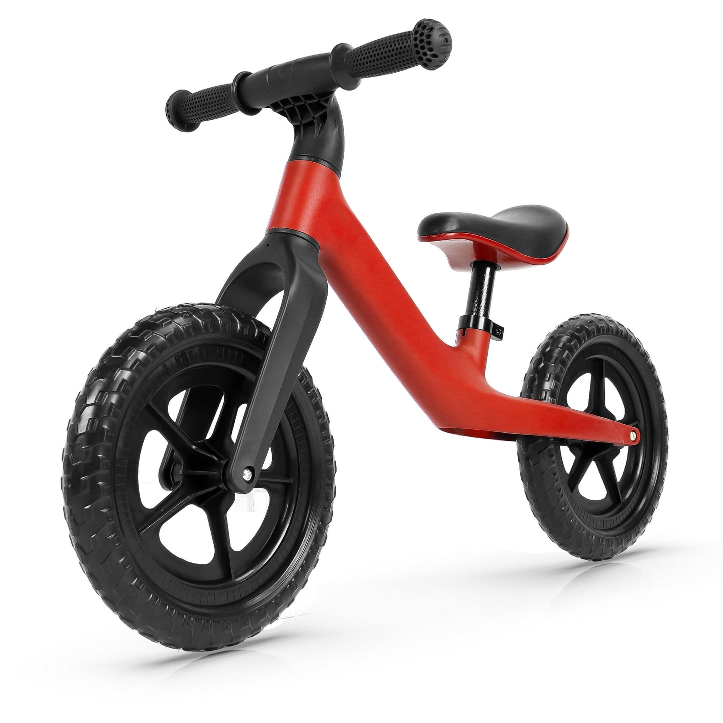 12" Balance Bike for Kids Toddlers Age 18 Months to 5 Years Old Boys Girls Baby Balance Bike Bicycle Gift for 2-4 yrs Old,Red