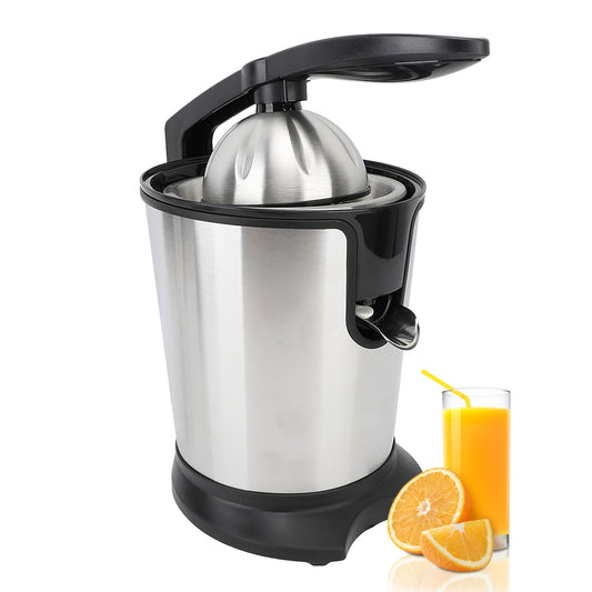 Fyydes Electric Citrus Juicer for Orange, Lemon, Grapefruit Juicer with Stainless Steel Filter and Professional Soft Grip Handle, 180W