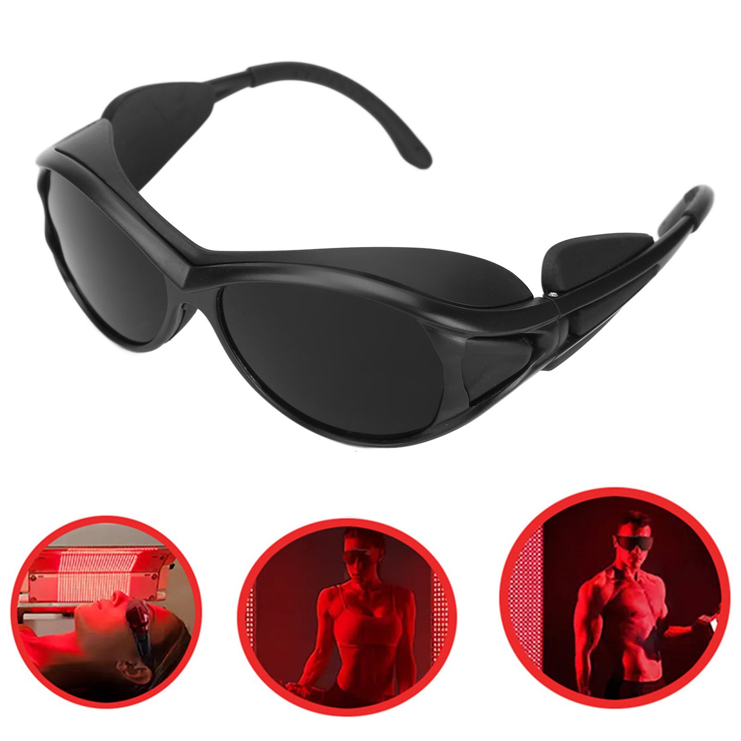 Red Light Protective Glasses   Glasses Infrared Light Protective Glasses Ipl   Glasses Red LED Light Protective Glasses Eyes Protection For Tanning Goggles UV Blocking IPL