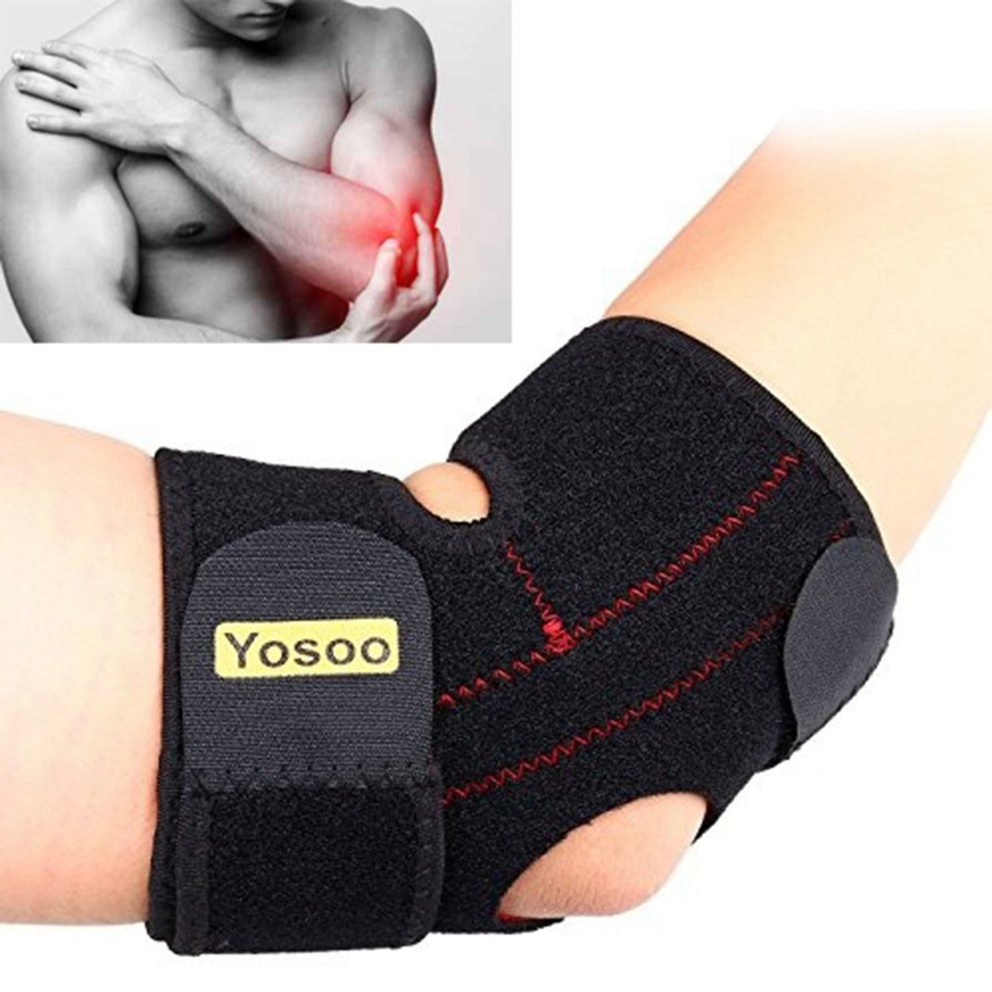 Elbow Brace Support, Breathable, Adjustable