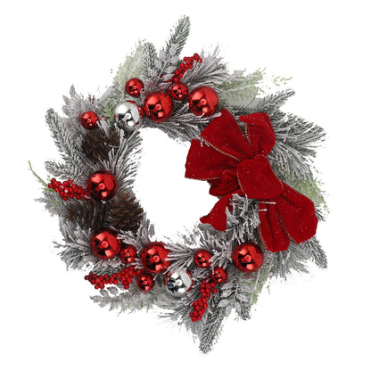 18 In Christmas Wreath Decorations Artificial Christmas Wreath