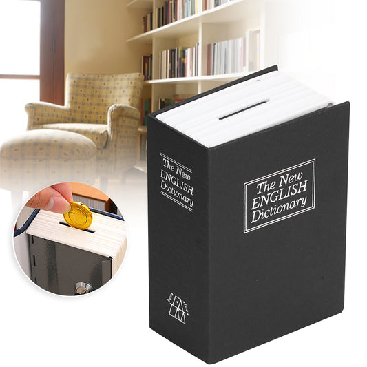 Book Safe Box, Dictionary Diversion Safe Secret Hidden Box for Home Office