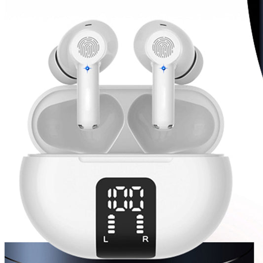 Wireless Earbuds Language Translator Earbuds Support 100+ Languages, LED Power Display Bluetooth Headphones with Touch Control Fit for IOS & Android for Music Calling Gaming Sports