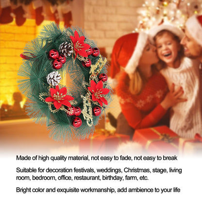 Christmas Garland Hanging Simulation Wreath