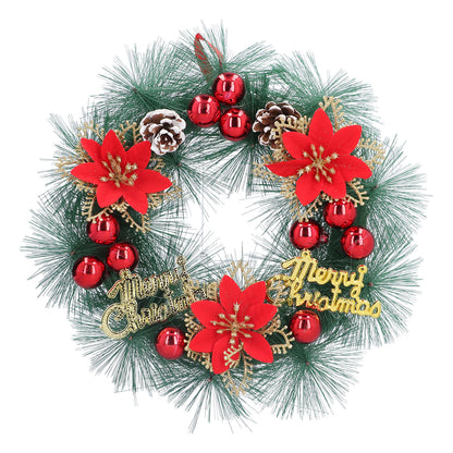 Christmas Garland Hanging Simulation Wreath