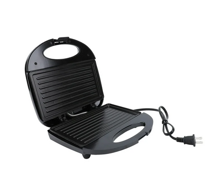 Panini Breakfast Machine Press Grill, 750W Non-Stick Sandwich Press Maker for Sandwich, Burgers, Steak