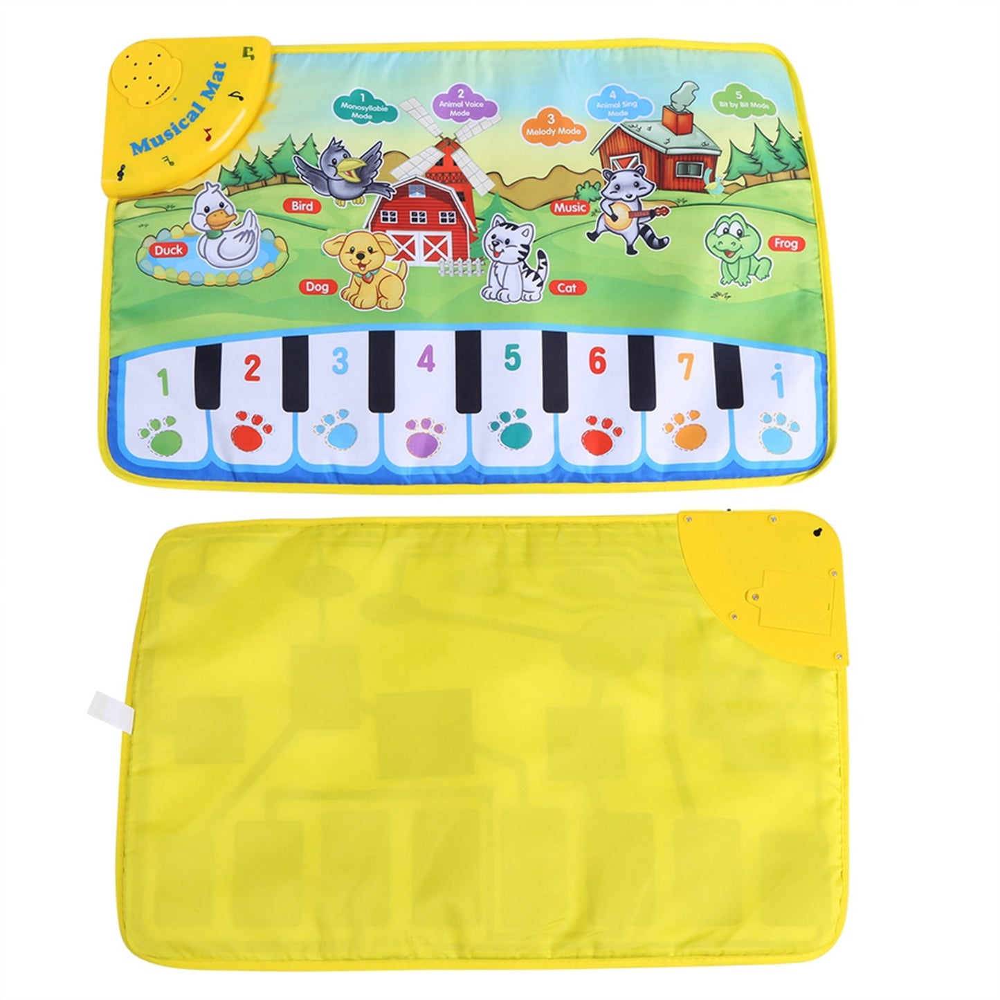 Crtynell Baby Music Mat Children Crawling Piano Carpet Educational Musical Toy Kids Gift