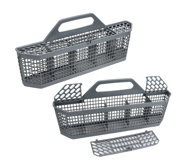 Dishwasher Cutlery Silverware Basket, Efficient Washing Dishwasher Storage Basket Universal Different Sized Holes For Kitchen