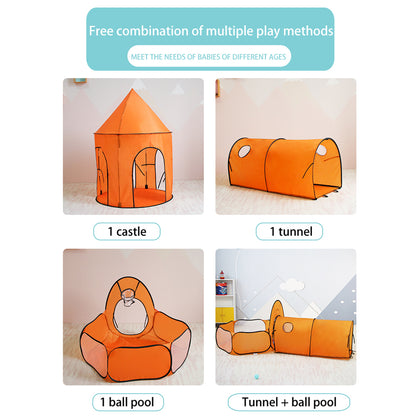 CHICIRIS Portable Children Playing Tent and Crawling Tunnel Indoor/Outdoor Foldable Playhouse,Foldable Playing Tent,Children Playing Tent