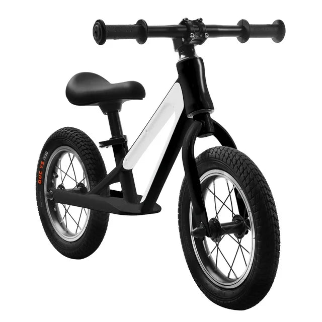 Balance Bike, Magnesium Alloy Frame Toddler Bike,Lightweight Sport ing Bicycle with 12" Rubber pneumatic tires,Adjustable Seat for Kids Ages 1-5 Years Old.