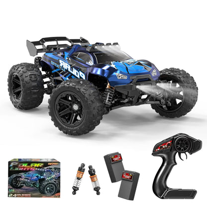 FAGINEY RC Car for Adults 60KM/H 1:14 Scale RC Truck 4WD 2 Batteries All Terrain High-Speed Remote Control Car