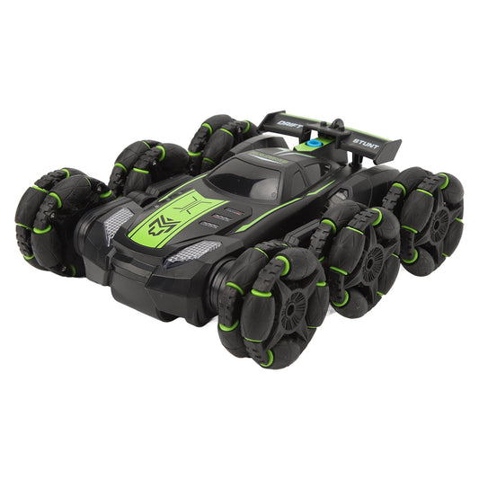 FAGINEY Remote Control Stunt Car with Light Sound 6 Wheels 360 Degree Rotating 2.4Ghz RC Car Toy for Kids