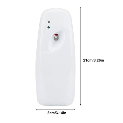 Automatic Fragrance Dispenser, Home Indoor Wall-Mounted Automatic Adjustable Air Freshener Fragrance Aerosol Spray Dispenser