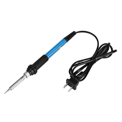 Electric Soldering Iron Adjustable Temperature Welding Hand Tool Insulated Handle 60W 110V US Plug