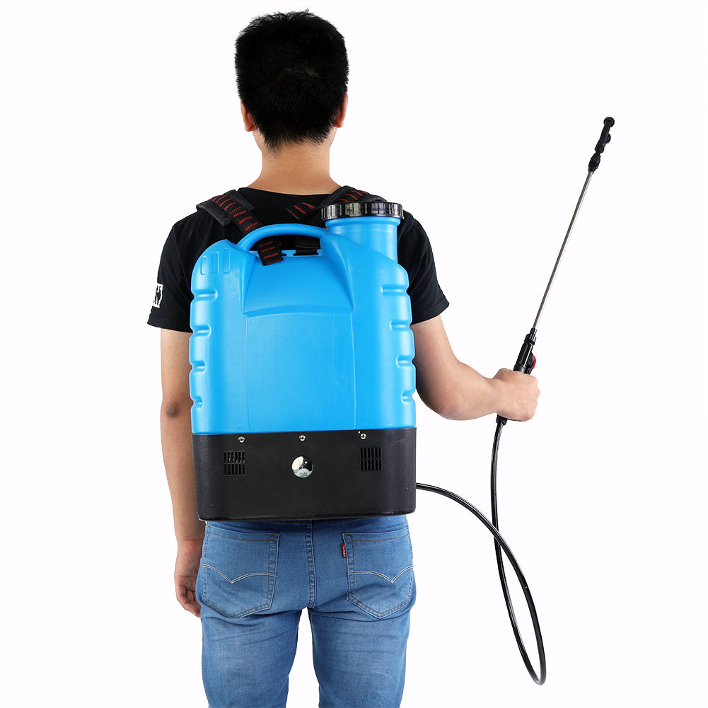 Brrnoo Electric Spraying Pump,16L Electric Backpack Type Agricultural High Pressure Sprayer Gardening Tool 110V US Plug, Garden Spray Pressure Bottle