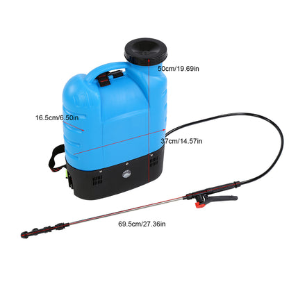 Brrnoo Electric Spraying Pump,16L Electric Backpack Type Agricultural High Pressure Sprayer Gardening Tool 110V US Plug, Garden Spray Pressure Bottle