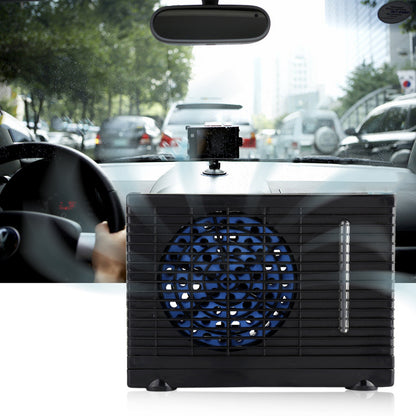 Portable 12V Car Truck Home Mini Air Conditioner Evaporative Water Cooler and Cooling Fan