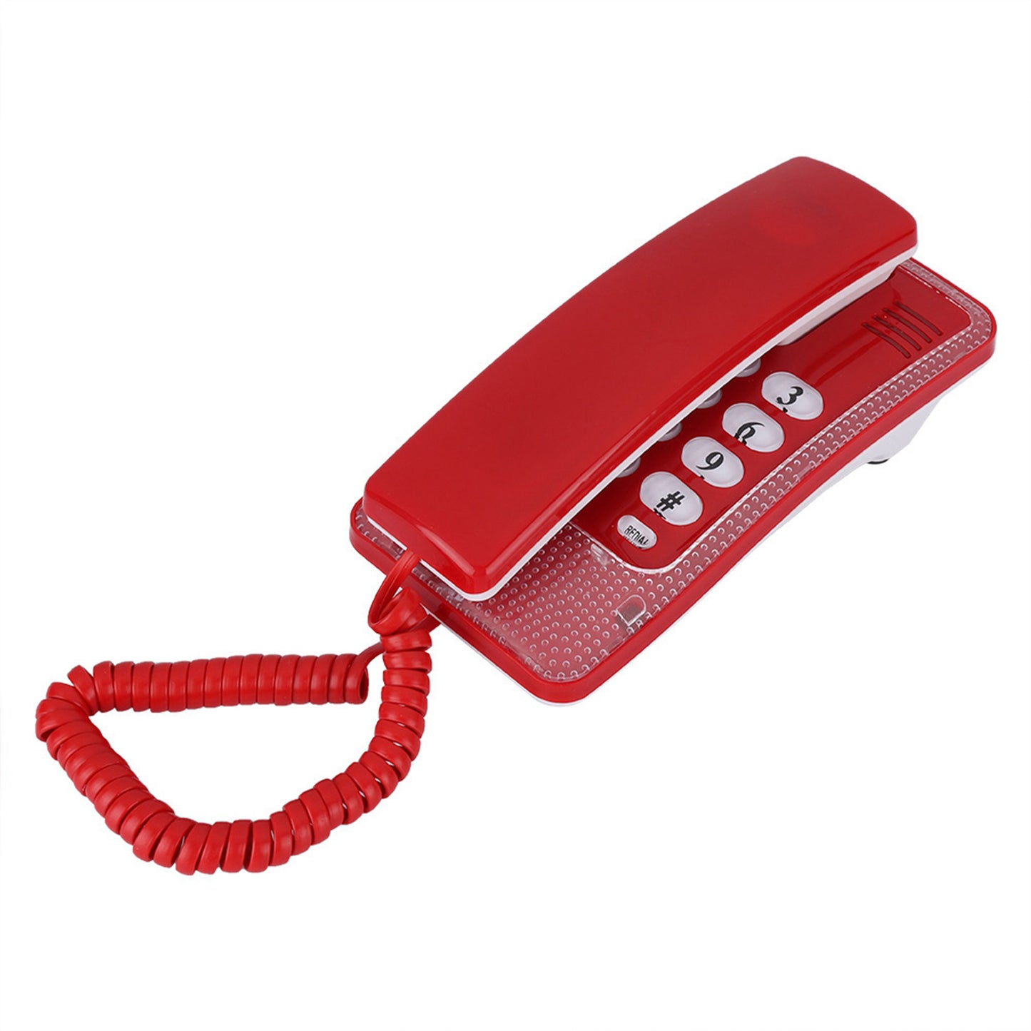 Hotel Telephone,Wall Mount Landline Telephone Extension No Caller ID Home Phone For Hotel Family,Telephone