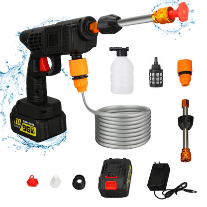 Cordless High Pressure Washer Multifunctional Portable High Power Washer Gun