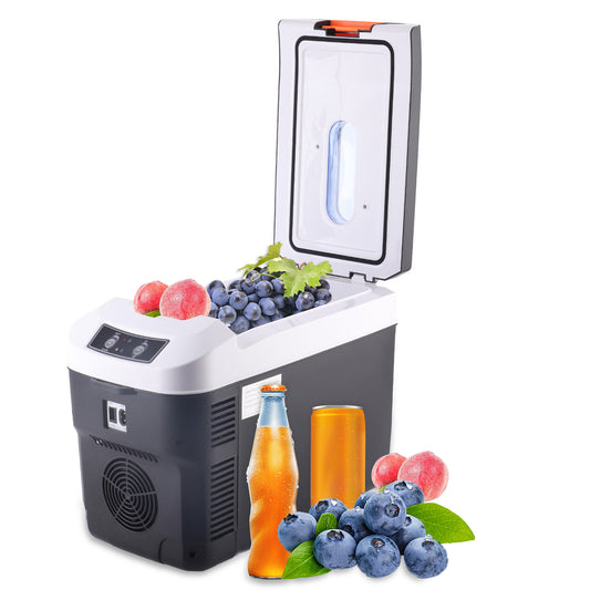 12L Cooling Heating Dual Use 12V Car Refrigerator Bedroom Small Freezer